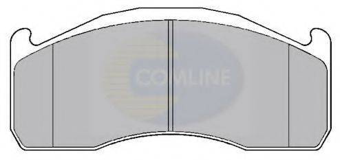 COMLINE 29151 Комплект гальмівних колодок, дискове гальмо