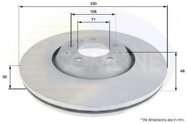 REMSA 6691.1 гальмівний диск