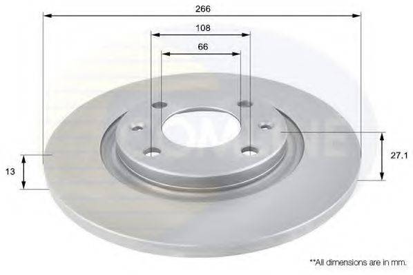 DON MDC1011 гальмівний диск