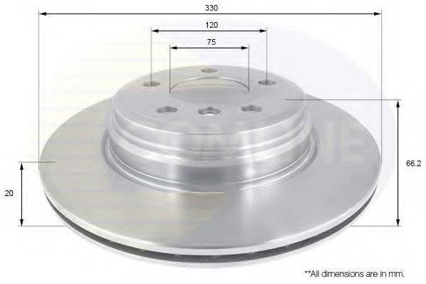 MOTAQUIP LVBD1676 гальмівний диск