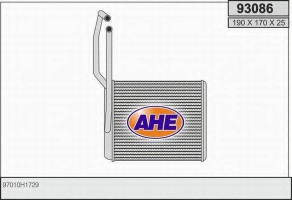 AHE 93086 Теплообмінник, опалення салону