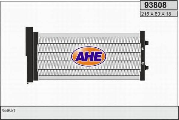 AHE 93808 Теплообмінник, опалення салону