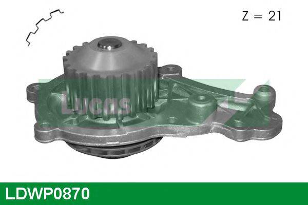 LUCAS ENGINE DRIVE LDWP0870 Водяний насос