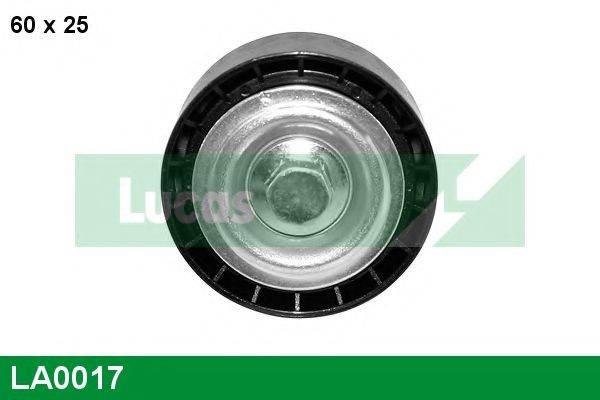 LUCAS ENGINE DRIVE LA0017 Паразитний / провідний ролик, полікліновий ремінь
