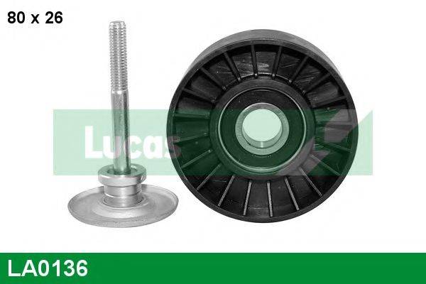 LUCAS ENGINE DRIVE LA0136 Паразитний / провідний ролик, полікліновий ремінь