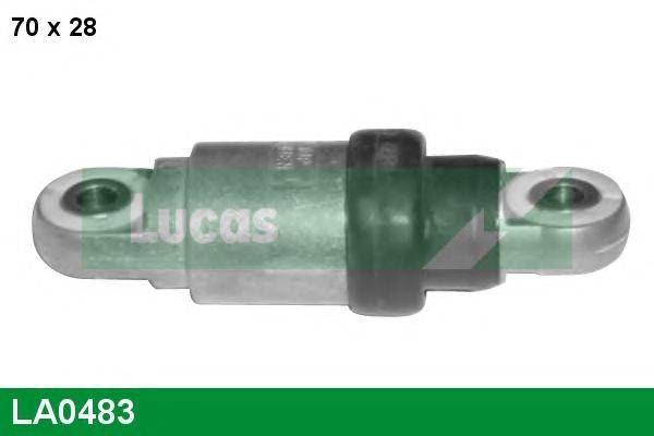 LUCAS ENGINE DRIVE LA0483 Амортизатор, полікліновий ремінь