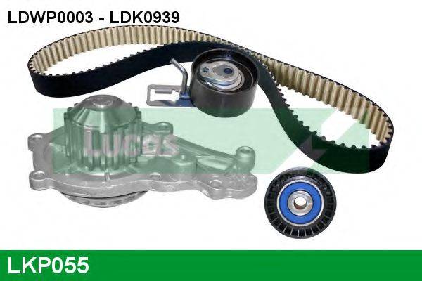 LUCAS ENGINE DRIVE LKP055 Водяний насос + комплект зубчастого ременя