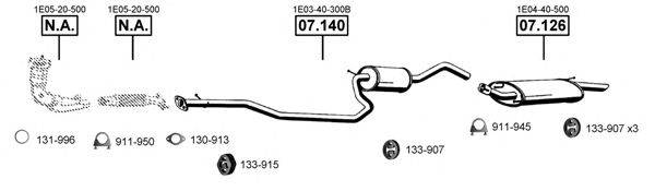 ASMET MA110610 Система випуску ОГ