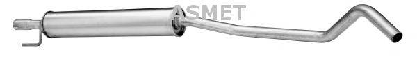 ASMET 05145 Середній глушник вихлопних газів