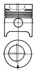 KOLBENSCHMIDT 99383600 Поршень