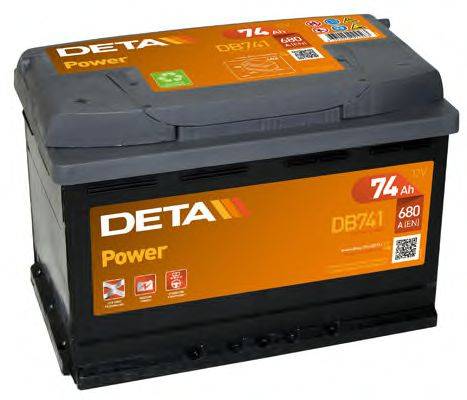 DETA 572 19 Стартерна акумуляторна батарея; Стартерна акумуляторна батарея