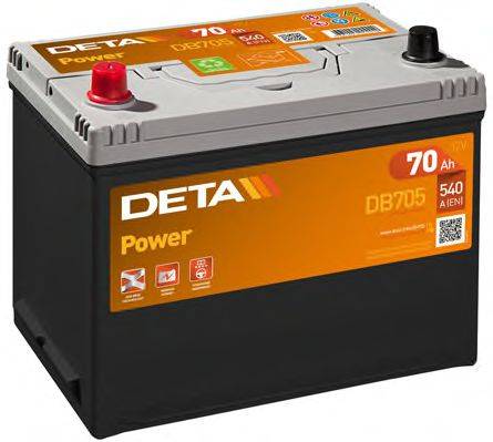 DETA 570 24 Стартерна акумуляторна батарея; Стартерна акумуляторна батарея