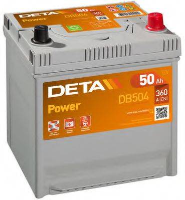 DETA 550 41 Стартерна акумуляторна батарея; Стартерна акумуляторна батарея
