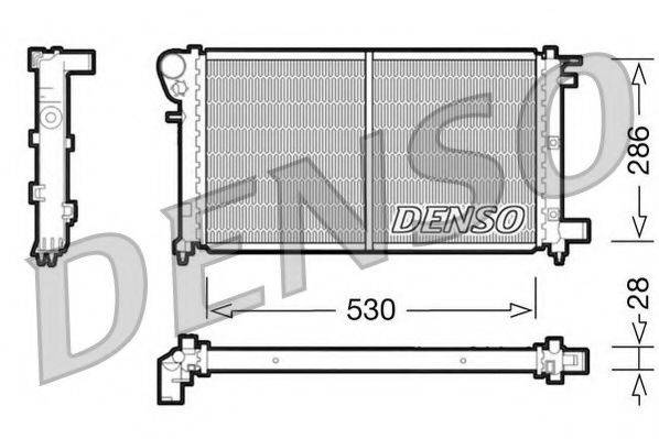 NPS DRM21002 Радіатор, охолодження двигуна