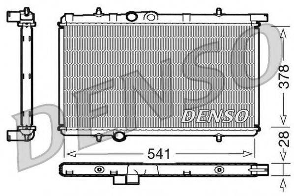NPS 509525 Радіатор, охолодження двигуна
