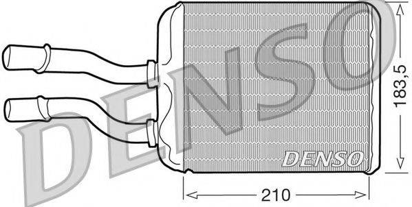 NPS DRR01011 Теплообмінник, опалення салону