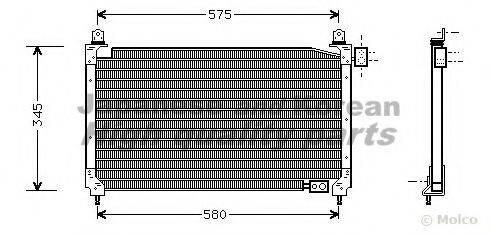 ASHUKI H55920 Конденсатор, кондиціонер