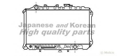 ASHUKI M55918 Радіатор, охолодження двигуна