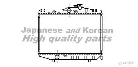 ASHUKI T55005 Радіатор, охолодження двигуна