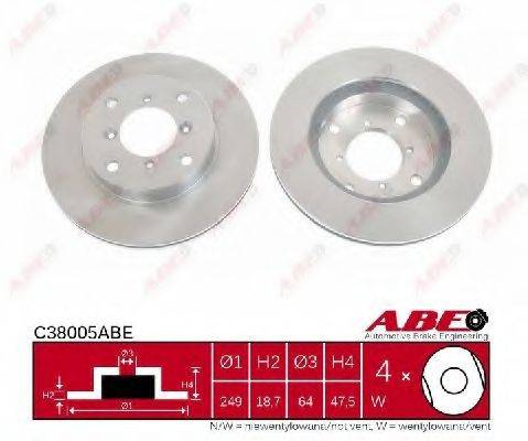 ABE C38005ABE гальмівний диск