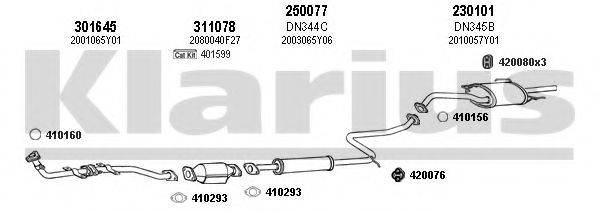 KLARIUS 270246E Система випуску ОГ