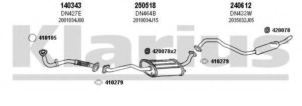 KLARIUS 270367E Система випуску ОГ
