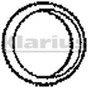 FIAT / LANCIA 60511510 Прокладка, труба вихлопного газу