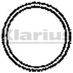 KLARIUS 410161 Прокладка, труба вихлопного газу