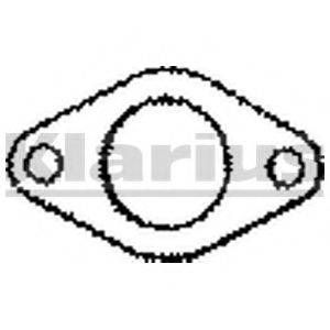 RETEC 9456.11 Прокладка, труба вихлопного газу