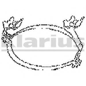 KLARIUS 430099 Кронштейн, система випуску ОГ