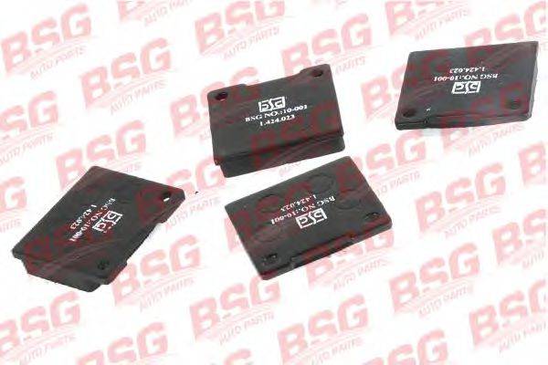 BSG BSG30200030 Комплект гальмівних колодок, дискове гальмо