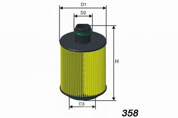 MISFAT L061 Масляний фільтр