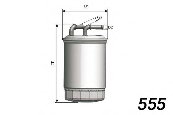 MEAT & DORIA G59 Паливний фільтр