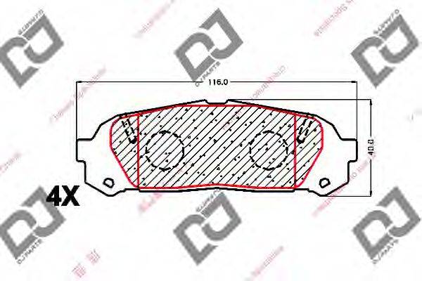 DJ PARTS BP1587