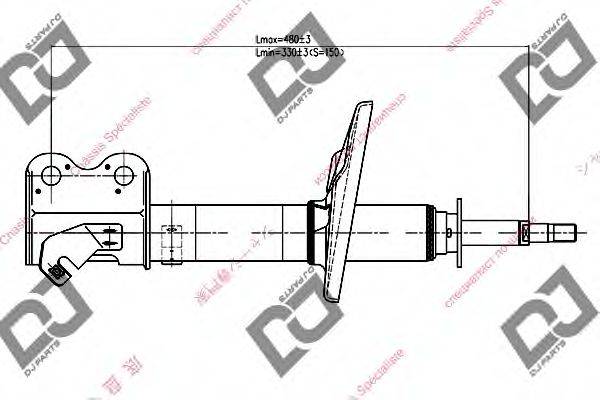 DJ PARTS DS1014GS Амортизатор