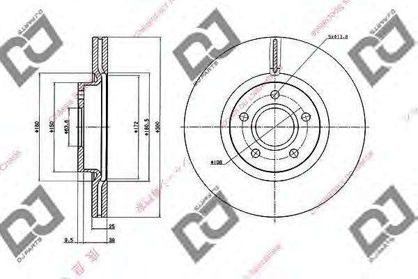 DJ PARTS BD2072