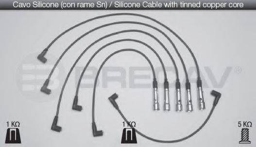 BRECAV 02530 Комплект дротів запалювання