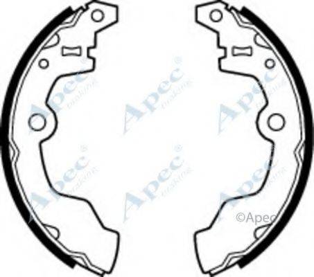 APEC BRAKING SHU443 Гальмівні колодки