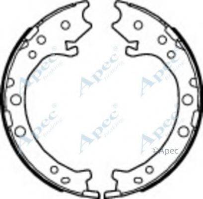 APEC BRAKING SHU762 Гальмівні колодки