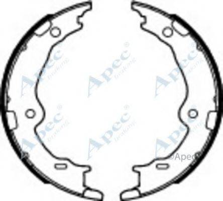 APEC BRAKING SHU792 Гальмівні колодки