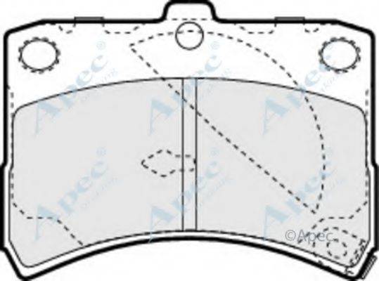 APEC BRAKING PAD1138