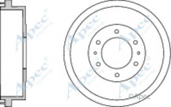 APEC BRAKING DRM9950 Гальмівний барабан