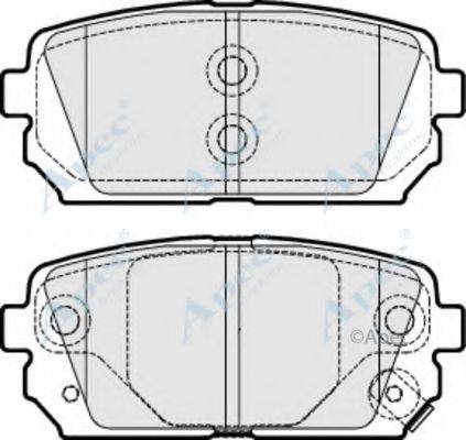 APEC BRAKING PAD1618