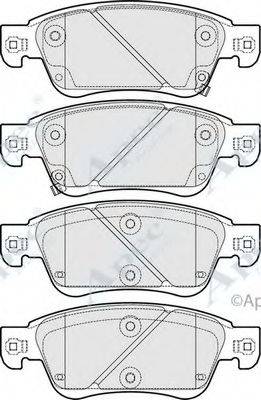 APEC BRAKING PAD1686