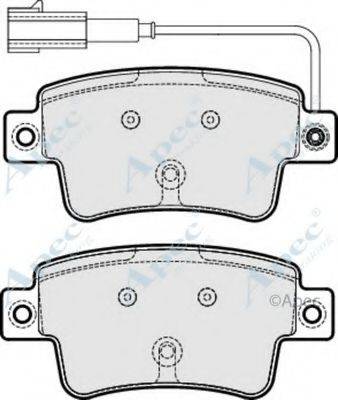 APEC BRAKING PAD1776