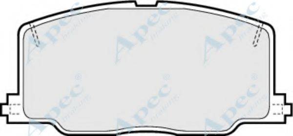 APEC BRAKING PAD593