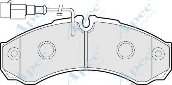 APEC BRAKING PAD1542