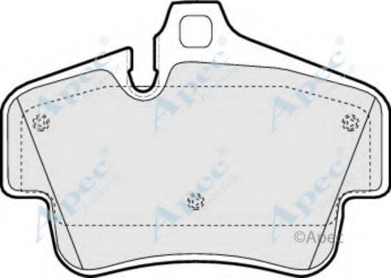 APEC BRAKING PAD1628