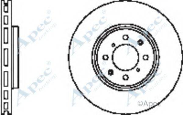 APEC BRAKING DSK2357 гальмівний диск