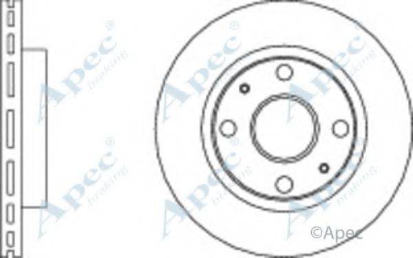 DAIHATSU 4351297506 гальмівний диск